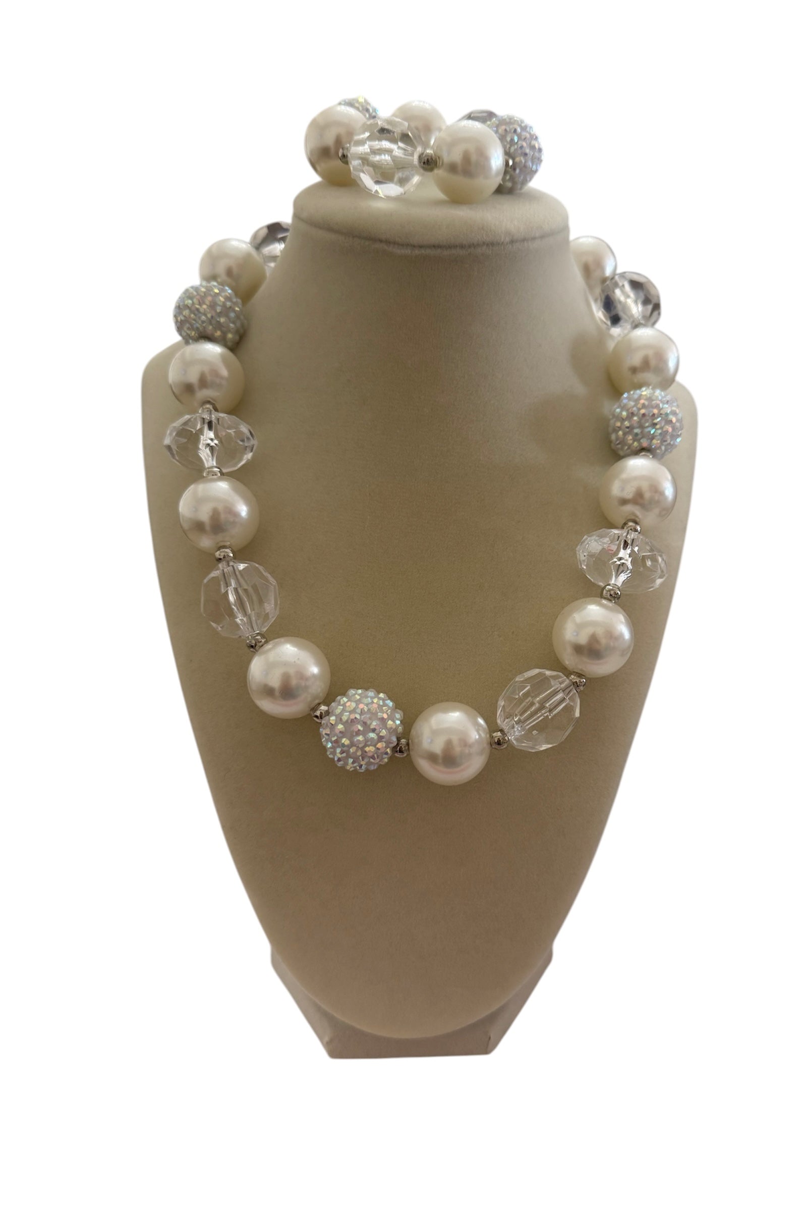Ivory Bubble Necklace/ Bracelet